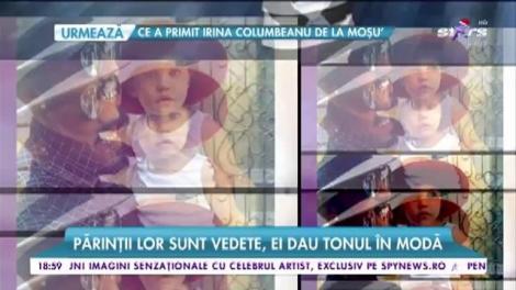 Copiii celebrităților sunt fashioniști de mici