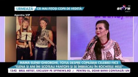 Mama Elenei Gheorghe, totul despre copilăria celebrei fiice: "Elena a iubit-o mult pe bunica ei"