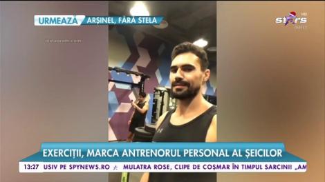 Acesta este cel mai sexy român din Dubai! Andrei trage din greu la sala de forţă pentru a arăta impecabil!