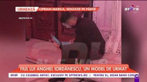 Fiul lui Anghel Iordănescu, un model de urmat