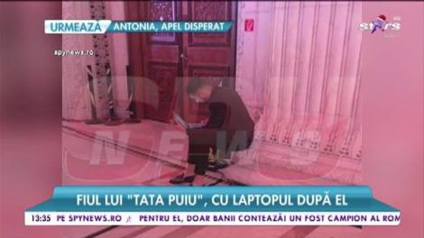 Alex Iordănescu, fiul lui "Tata Puiu", într-o ipostază cum rar ne este dat să vedem! Cum a fost surprins tânărul