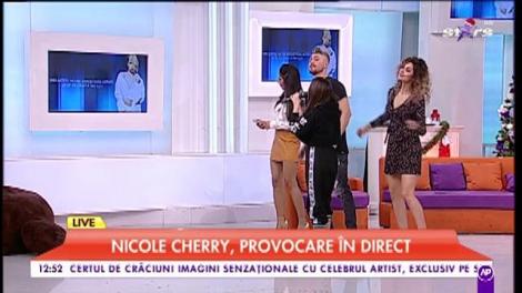 Nicole Cherry, provocare de la matinali