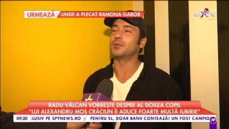 Radu Vâlcan şi Adela Popescu mai vor un copil: "Este o altă etapă din viaţa noastră"