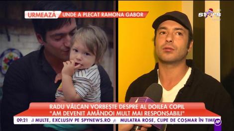 Radu Vâlcan vorbește despre al doilea copil: „Mai vrem un frățior sau o surioară pentru Alexandru”