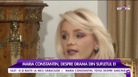 Maria Constantin: „Moartea tatălui a fost obstacolul vieții mele”