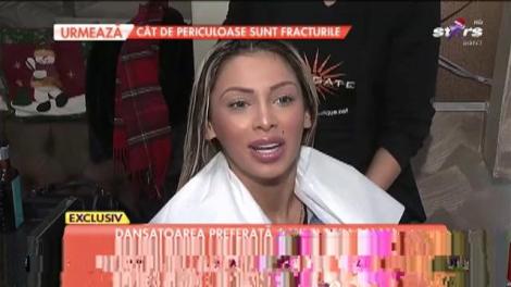 Cristina Pucean, cele mai tari mișcări. Dansatoarea preferată a lui Florin Salam