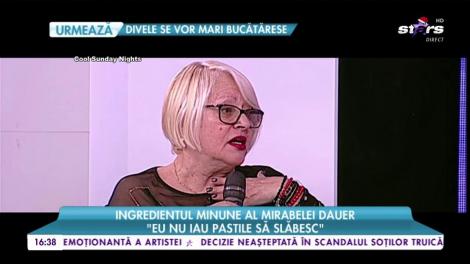Mirabela Dauer a dezvăluit secretul siluetei ei