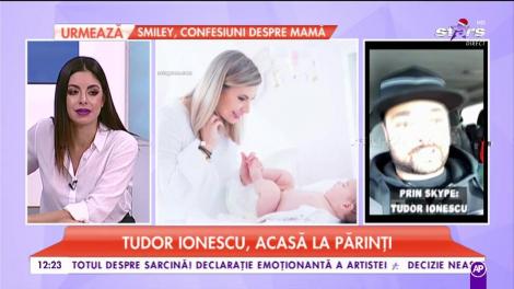 Tudor Ionescu, acasă la părinți. Cele mai frumoase amintiri din perioada sărbătorilor