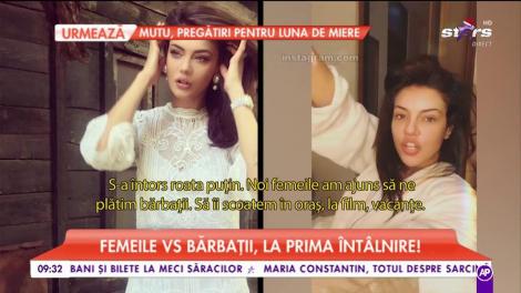 Femeile vs. bărbații, la prima întâlnire. Cristina Ich are ceva de spus despre asta