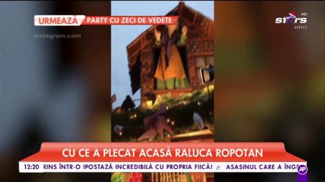 Soția lui Adrian Ropotan, la el mai mare târg de Crăciun. Cu ce a plecat acasă vedeta