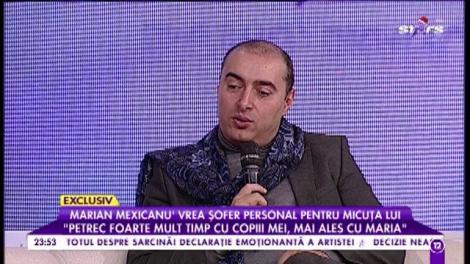 Marian Mexicanu': „Mi-aș dori din tot sufletul să formez din nou o familie cu Paula”
