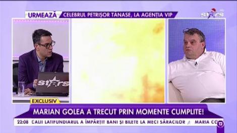 Marian Golea a trecut prin momente cumplite! „M-au dus la un spital fără uși și mă tot întrebau dacă am bani”