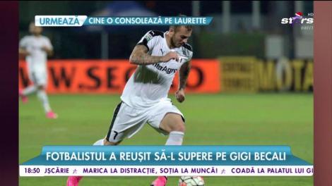 Denis Alibec a comis-o din nou. Fotbalistul a reușit să-l supere pe Gigi Becali