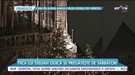 Fiica lui Stelian Ogică se pregătește de sărbători