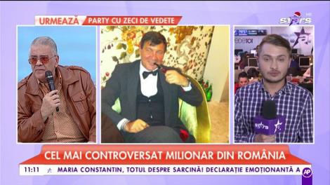 Cel mai controversat milionar din România. Dan Nicorescu, își etalează luxul când iese din casă
