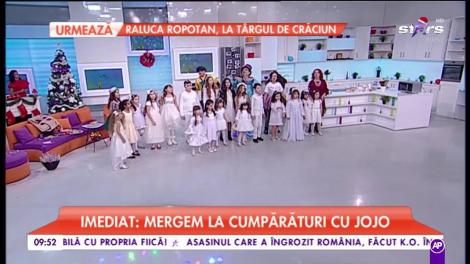 Ceata lui Zâmbilici și grupul Victorioșii cântă colinde în cadrul Star Matinal