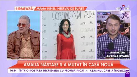 Amalia Năstase s-a mutat în casă nouă: ”Dacă am avea vecini, ar chema poliția”