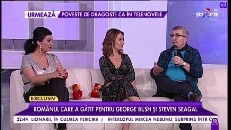 Petrișor Tănase, românul care a gătit pentru George Bush și Steven Seagal