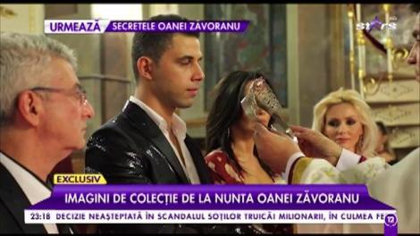Imagini de colecție de la nunta Oanei Zăvoranu