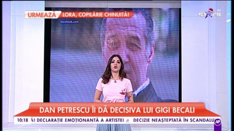 Dan Petrescu îi dă lovitura decesivă lui Gigi Becali