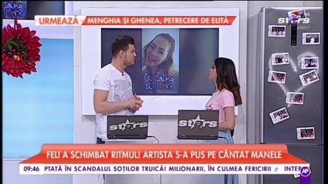 Feli a schimbat ritmul! Artista s-a pus pe cântat manele