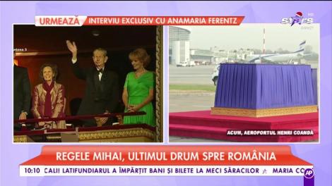 Regele Mihai închide o pagină de istorie. Majestatea Sa face ultimul drum spre România