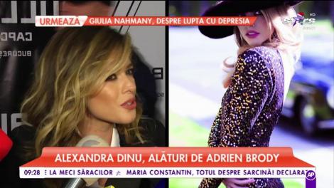 Alexandra Dinu a dat lovitura în cinematografie! Românca a jucat alături de Adrien Brody în filmul "Bullet Head": ”Este o actriță minunată”