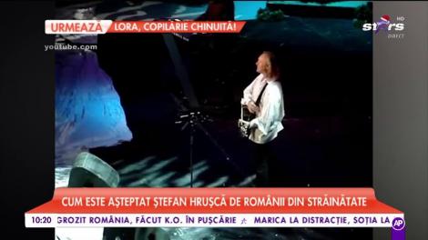 Ștefan Hrușcă, simbolul sărbătorilor. Cum este așteptat artistul de Românii din străinătate