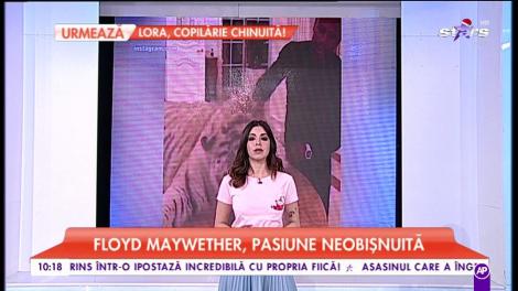 Floyd Maywether, pasiune neobișnuită. Luptătorului îi plac felinele mari