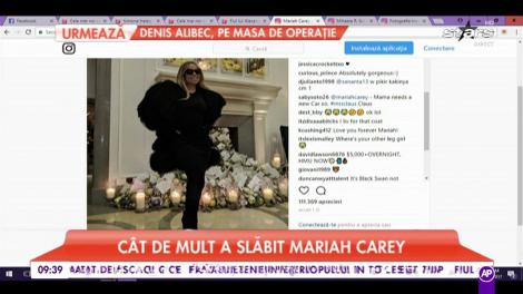 Cât de mult a slăbit Mariah Carey. Vedeta americană a dat jos 32 de kilograme