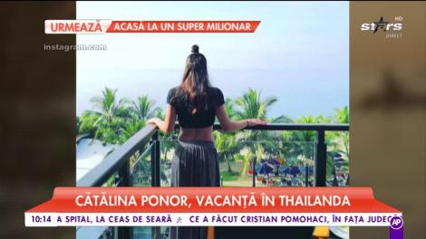 Cătălina Ponor, Vacanță în Thailanda. Sportiva se bucură de soare