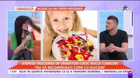 Atenție! Dulciurile de sărbători cresc riscul cariilor!: ”Este recomandat să îi dai copilului ciocolată amară”