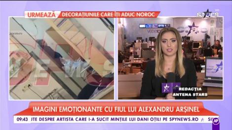 Imagini emoționante cu fiul lui Alexandru Arșinel. Cât de atent este cu tatăl său