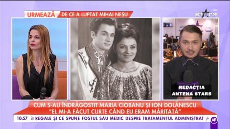 Cum s-au îndrăgostit Maria Ciobanu și Ion Dolănescu: ”Toți spuneau că mi-am lăsat bărbatul și l-am luat pe Dolănescu”