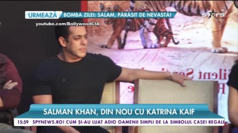 Salman Khan, din nou cu fosta lui iubită, Katrina Kaif