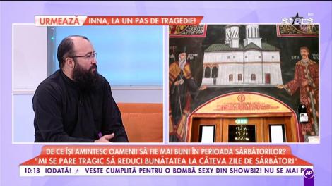 Părintele Visarion Alexa vorbește despre sărbătorile de iarnă: ”Trebuie sa mărești doza de bunătate”