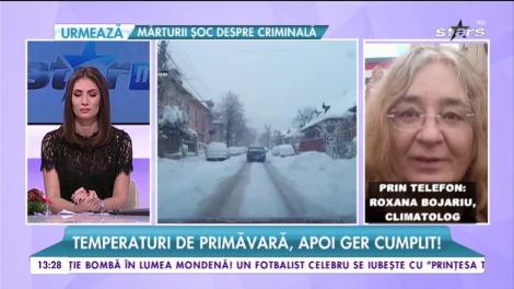 Temperaturi de primăvara, apoi ger cumplit: ”Sunt perturbații peste tot, în emisfera nordica”
