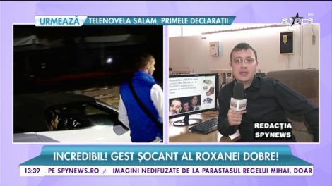 Iubita lui Salam ,Roxana Dobre, a fugit cu banii cântărețului la fostul iubit. Acesta este însurat și a mai încercat să o tenteze