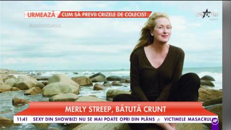 Maryl Streep bătută crunt. Vedeta a vorbit despre momente cumplite din trecutul său