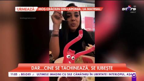 Speak şi Ştefania au transformat o simplă cină în oraş într-un film de comedie