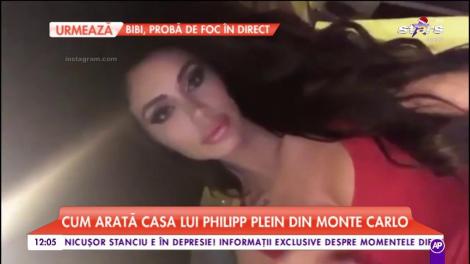 Philip Plein şi iubita sa,  la una dintre cele mai tari petreceri organizate cu ocazia Crăciunului