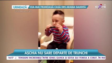 Așchia nu sare departe de trunchi. Dominic, la fel de talentat ca și părinții lui
