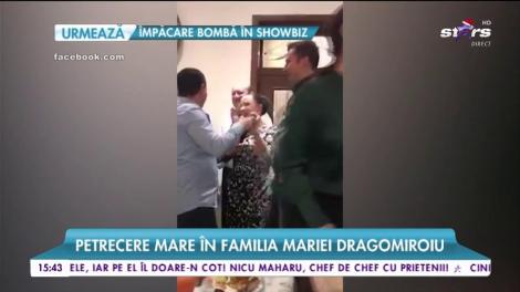 Petrecere mare în familia Mariei Dragomiroiu. Artiști celebri le-au fost alături