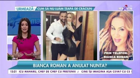 Bianca Roman nu are noroc în dragoste. Vedeta a anulat nunta