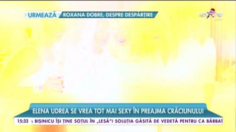 Elena Udrea se vrea tot mai sexy în preajma Crăiunului. Blonda este pusă pe fapte mari
