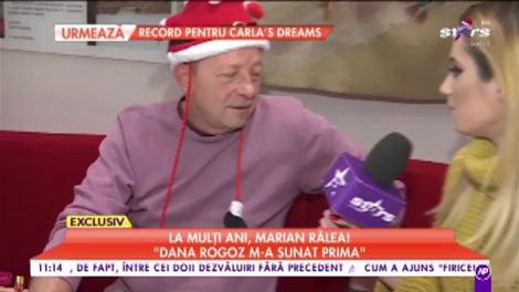La mulți ani, Marian Râlea! „O să merg să împart cadouri în patru grădinițe”