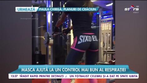 O nouă modă în materie de fitness. Masca ajută la un control mai bun al respirației