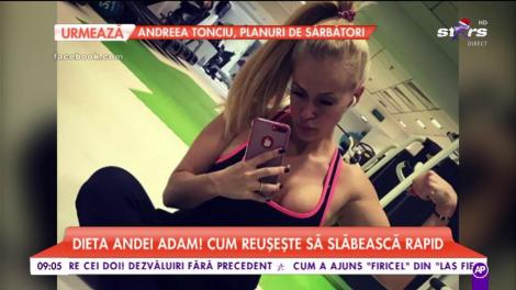 Dieta Andei Adam! Cum reușește să slăbească rapid: „Nu mănânc mai nimic, beau doar un shake pe zi”