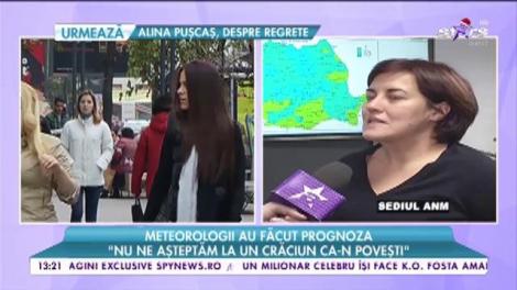 Meteorologii au făcut prognoza: „Nu ne așteptăm la un Crăciun ca-n povești”