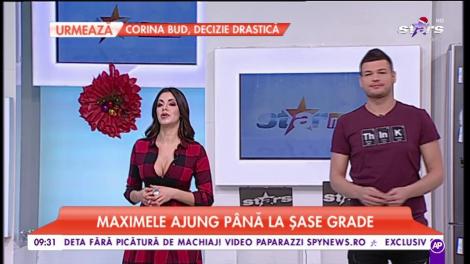 De Crăciun vin fulgii de nea. Maximele ajung până la 6°C